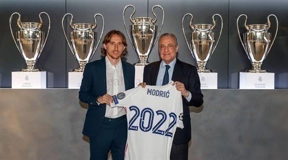 رسمياً.. ريال مدريد يجدد عقد مودريتش