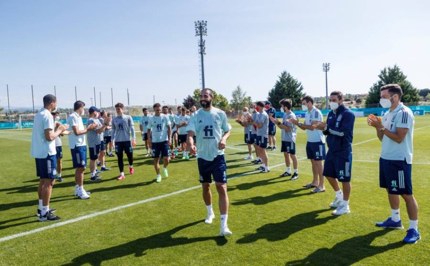 “منتخب الظل” الإسباني ينهي معسكره لأمم أوروبا