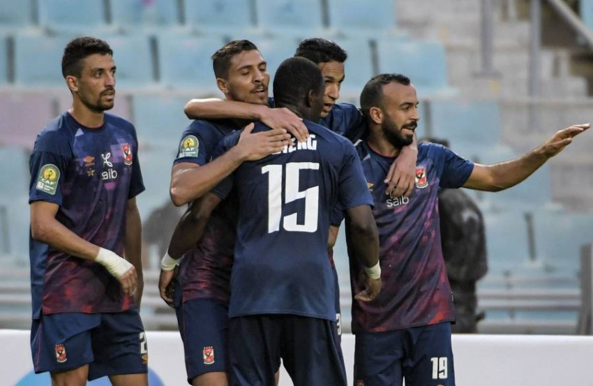 الأهلي المصري يهزم الترجي التونسي بملعبه ويقترب من نهائي دوري الأبطال
