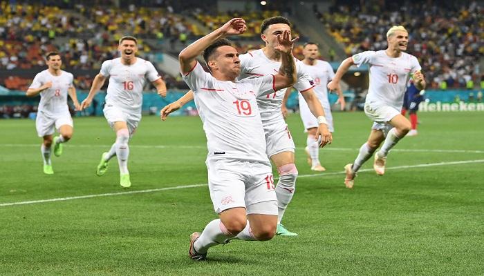 في مفاجأة مدوية..سويسرا تقصي فرنسا من يورو 2020