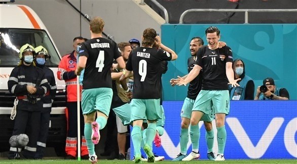 النمسا تحقق فوزها الأول في تاريخ أمم أوروبا