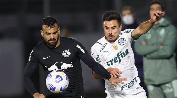 براغانتينو يفوز على بالميراس ويتصدر الدوري البرازيلي