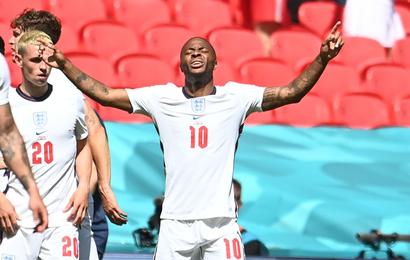 سترلينج يقود إنجلترا للفوز على كرواتيا في  افتتاح مباريات هما في اليورو