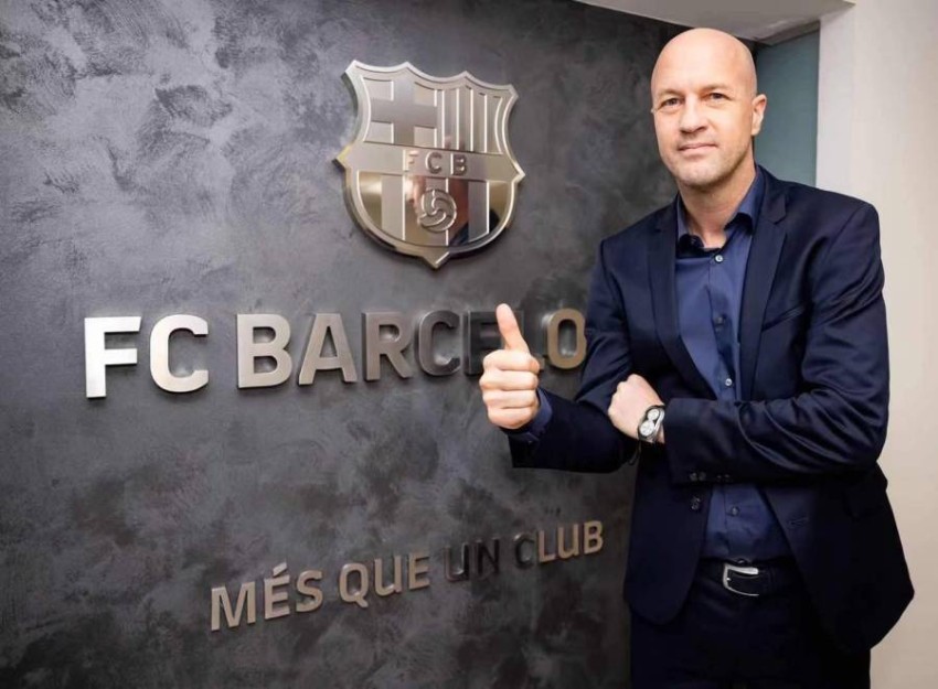 برشلونة يتعاقد مع جوردي كرويف