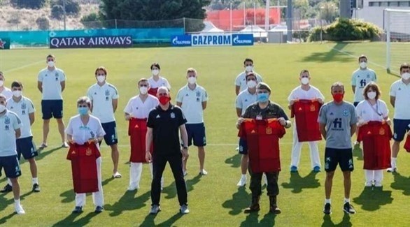 استكمال تلقيح لاعبي منتخب إسبانيا