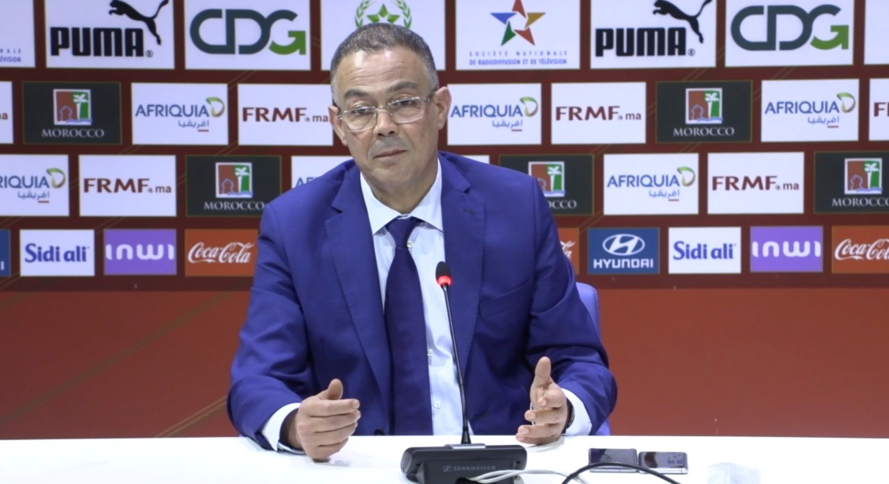 بالفيديو..كلمة رئيس الجامعة أثناء استقباله لاعضاء المنتخب الوطني المغربي لكرة القدم داخل القاعة