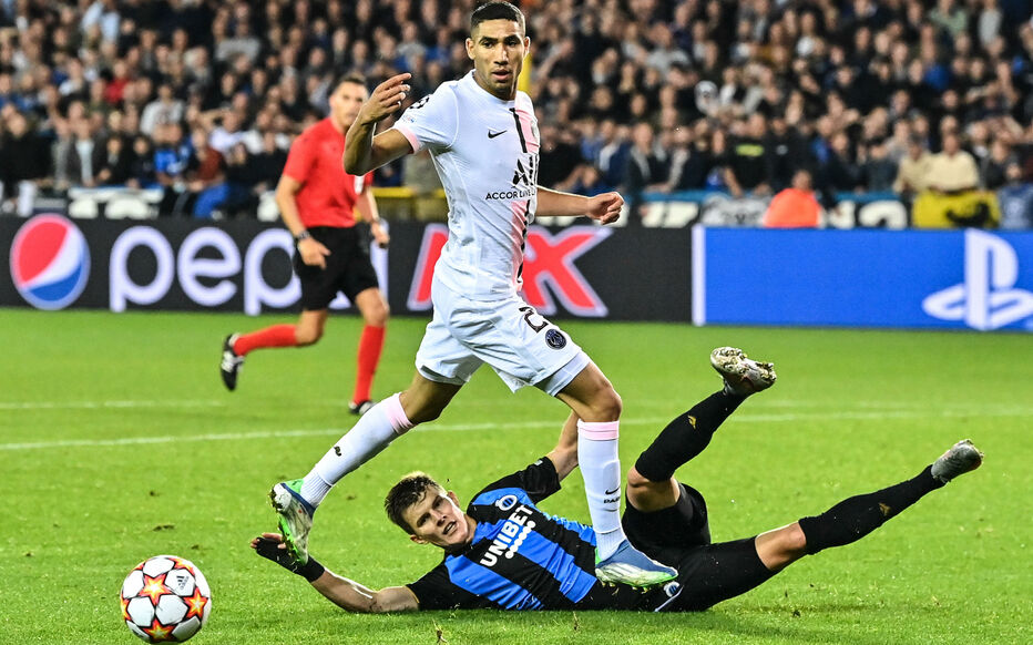 الاتحاد الدولي للتاريخ والإحصاء يختار النجم المغربي حكيمي ضمن التشكيلة المثالية لعام 2021