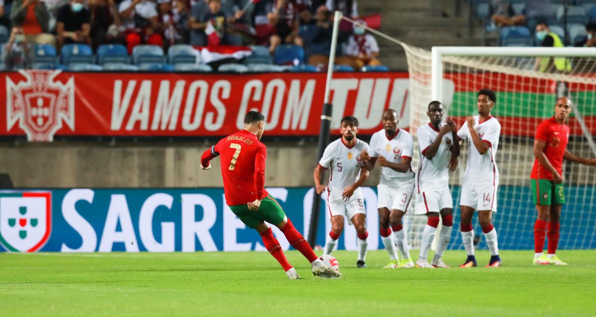 رونالدو يقود البرتغال للفوز على قطر بثلاثية ويحقق رقما تاريخيا