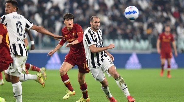 يوفنتوس يواصل عروضه الجيدة وينتصر على روما في الدوري الإيطالي