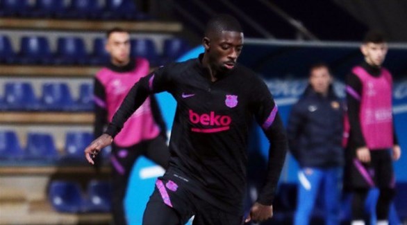 ديست وديمبلي في قائمة برشلونة لمواجهة بنفيكا