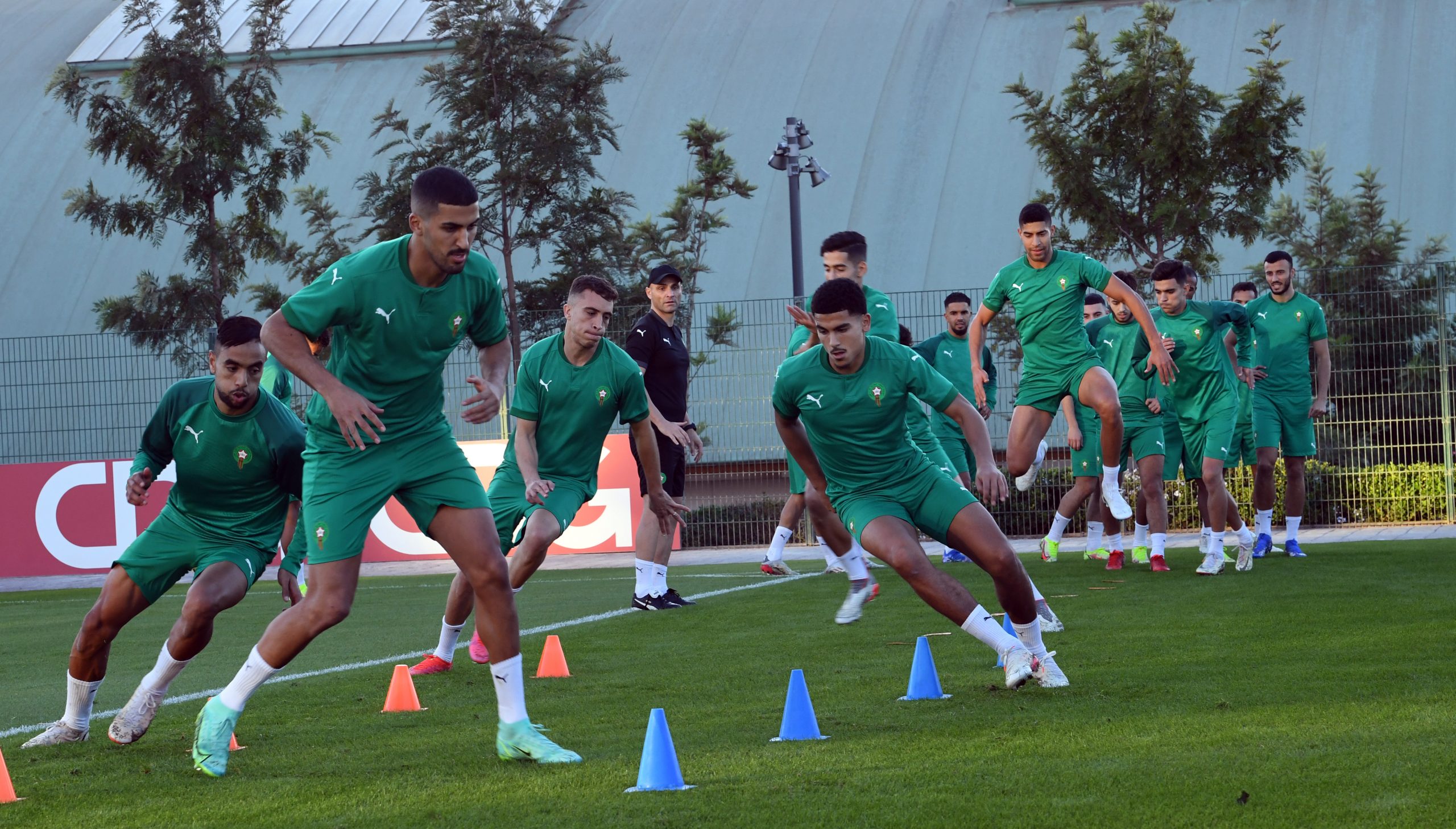 المنتخب الوطني المغربي يوصل استعداداته للقاء نظيره السوداني بإجراء حصة تدريبية ثالثة