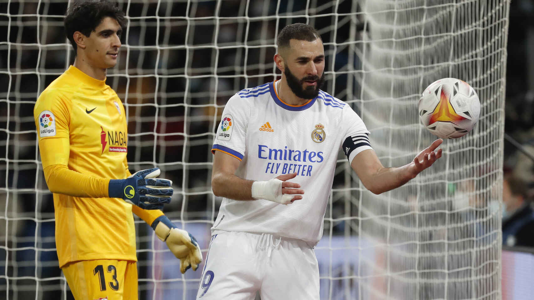 ياسين بونو يعترف بخطئه في الهدف الأول لريال مدريد