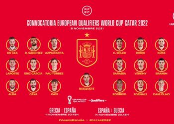 إنريكي يعلن قائمة منتخب إسبانيا لتصفيات كأس العالم 2022