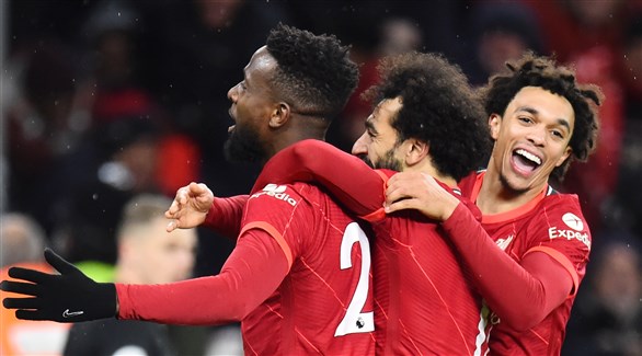 أوريغي يمنح ليفربول فوزاً ثميناً على وولفرهامبتون وصدارة الدوري الإنجليزي