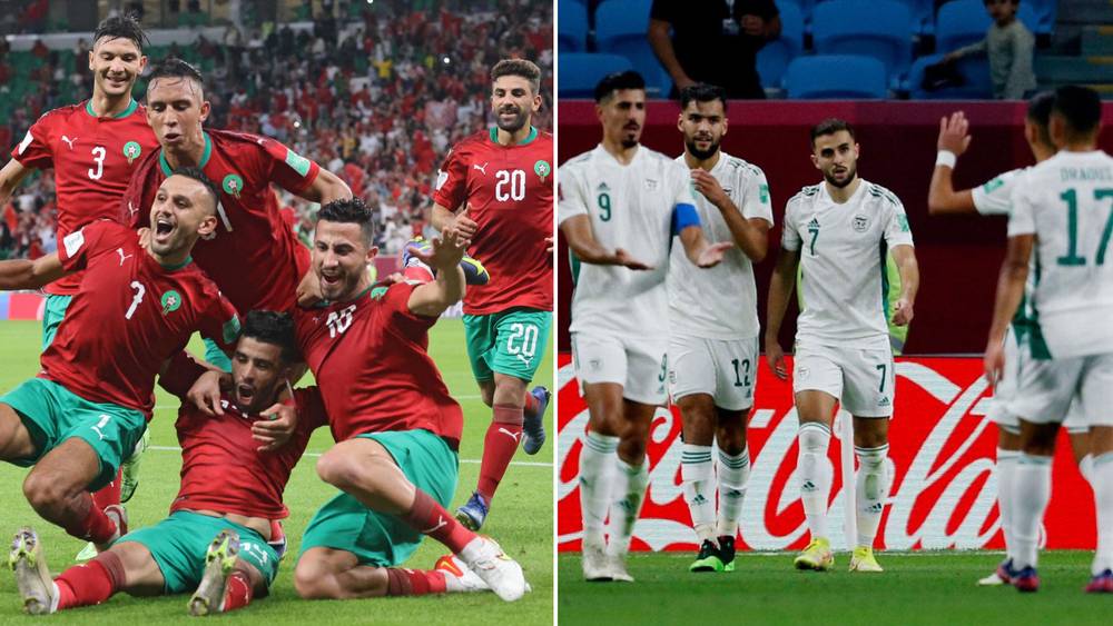 الكرة الجزائرية بميزانتها الأضعف تتفوق عربيا وافريقيا على الكرة المغربية بميزانتها الضخمة