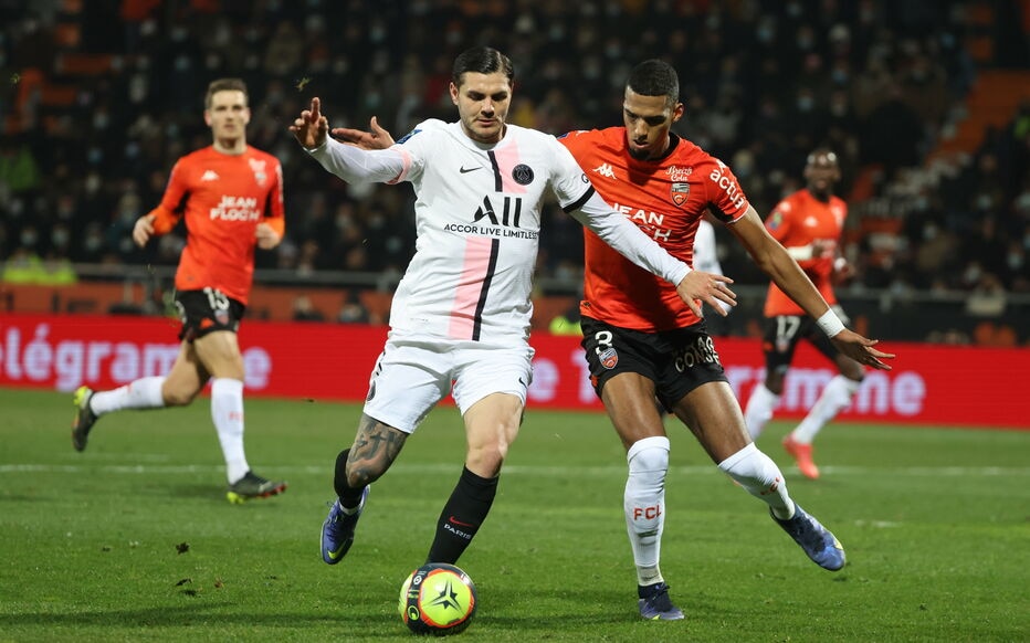 سان جيرمان متصدر الدوري الفرنسي ينجو من الخسارة أمام لوريان