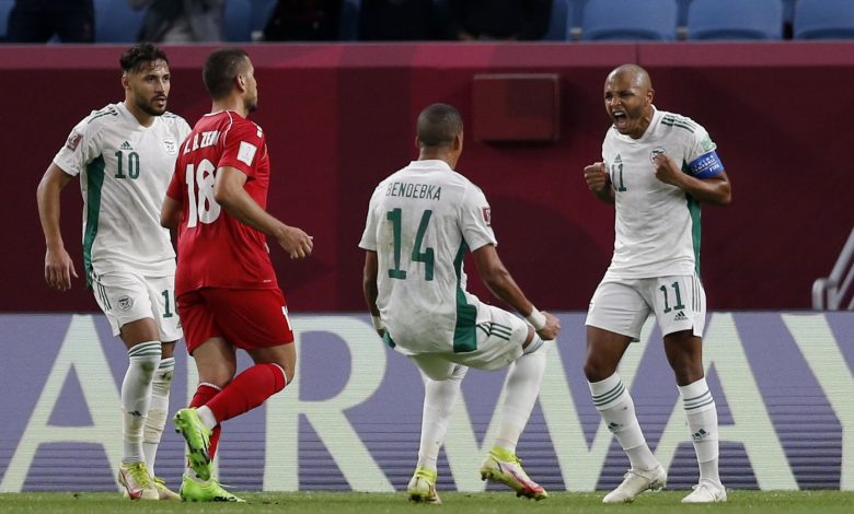 المنتخب الجزائري يفوز على نظيره اللبناني في كأس العرب “فيفا”