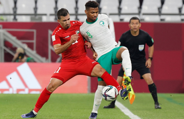 السعودية تتعادل مع فلسطين 1-1 في الجولة الثانية من بطولة كأس العرب