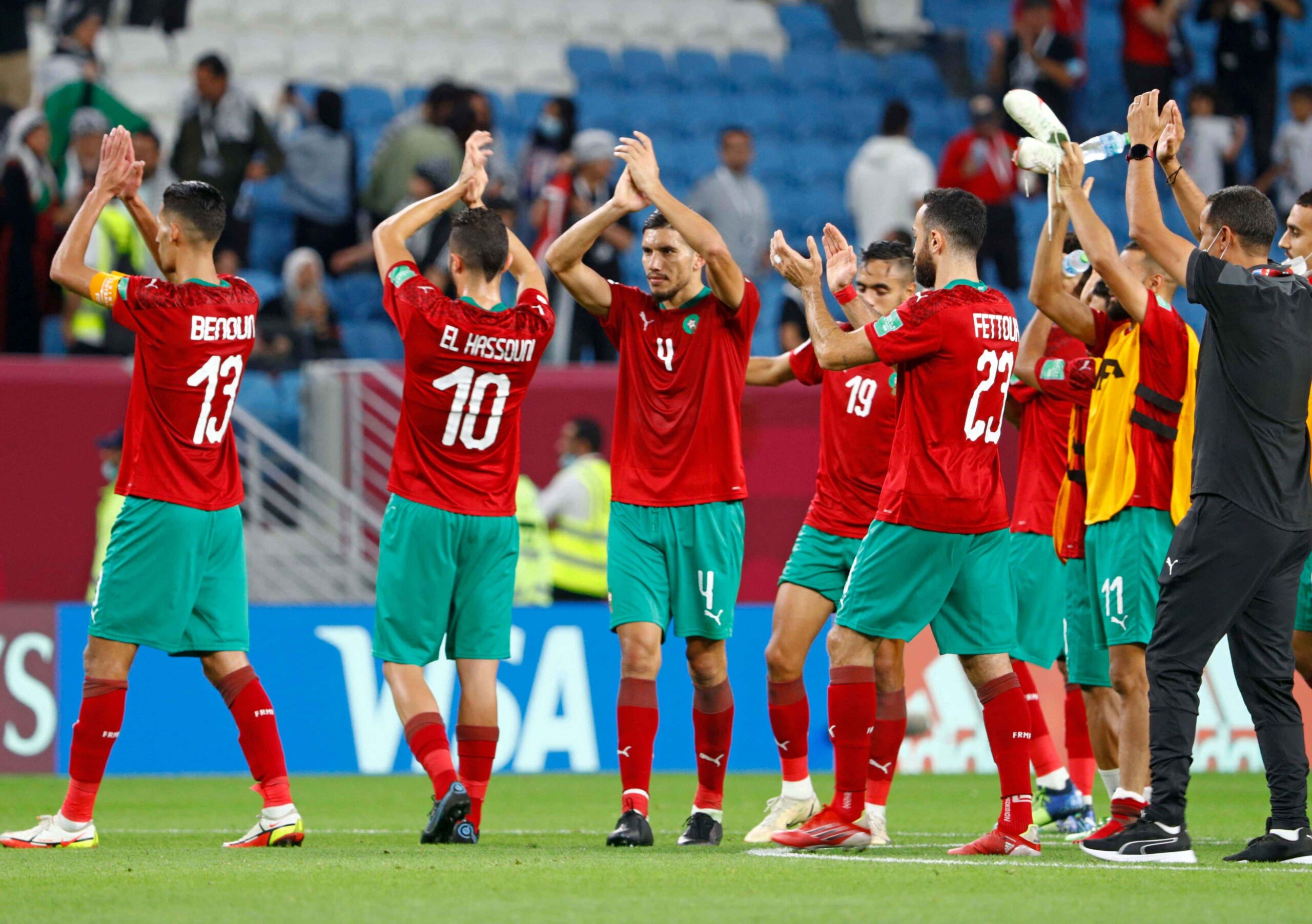 ” لا للهزيمة ” شعار مباراة المنتخب المغربي ونظيره الأردني في كأس العرب- فيفا بقطر