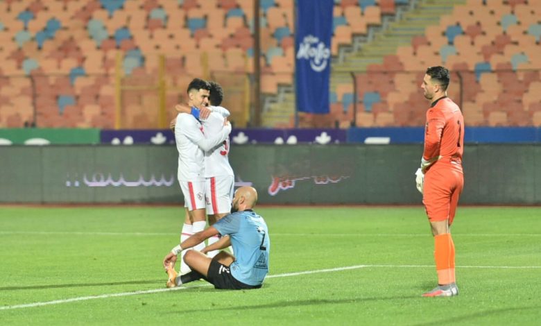 بنشرقي وأوناجم يقودان الزمالك لسحق غزل المحلة في الدوري المصري الممتاز