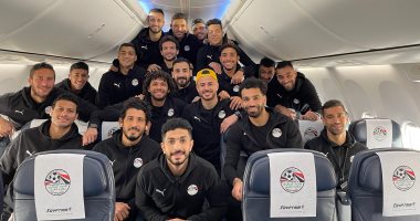 بعثة المنتخب المصري تغادر إلى الكاميرون على متن طائرة خاصة للمشاركة في أمم إفريقيا