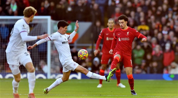 الدوري الإنجليزي: ليفربول ينتصر على برينتفورد بثلاثية نظيفة