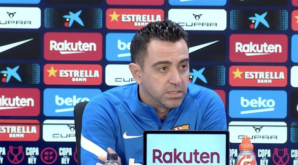 تشافي: برشلونة يرغب بالحفاظ على لقب كأس الملك
