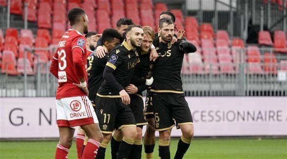الدوري الفرنسي: نيس يقفز للمركز الثاني بفوزه على بريست