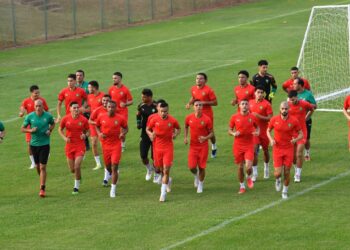 المنتخب المغربي يخوض ثاني حصصه التدريبية استعدادا لمواجهة غانا في “الكان”