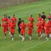اليوم الأول من التداريب لعناصر المنتخب الوطني المغربي بياوندي
