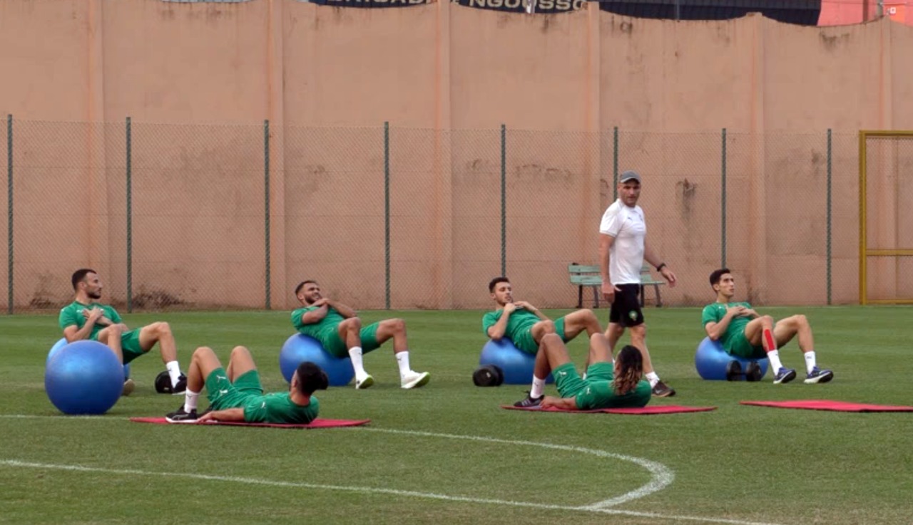 العناصر الوطنية تستعد للقاء مالاوي