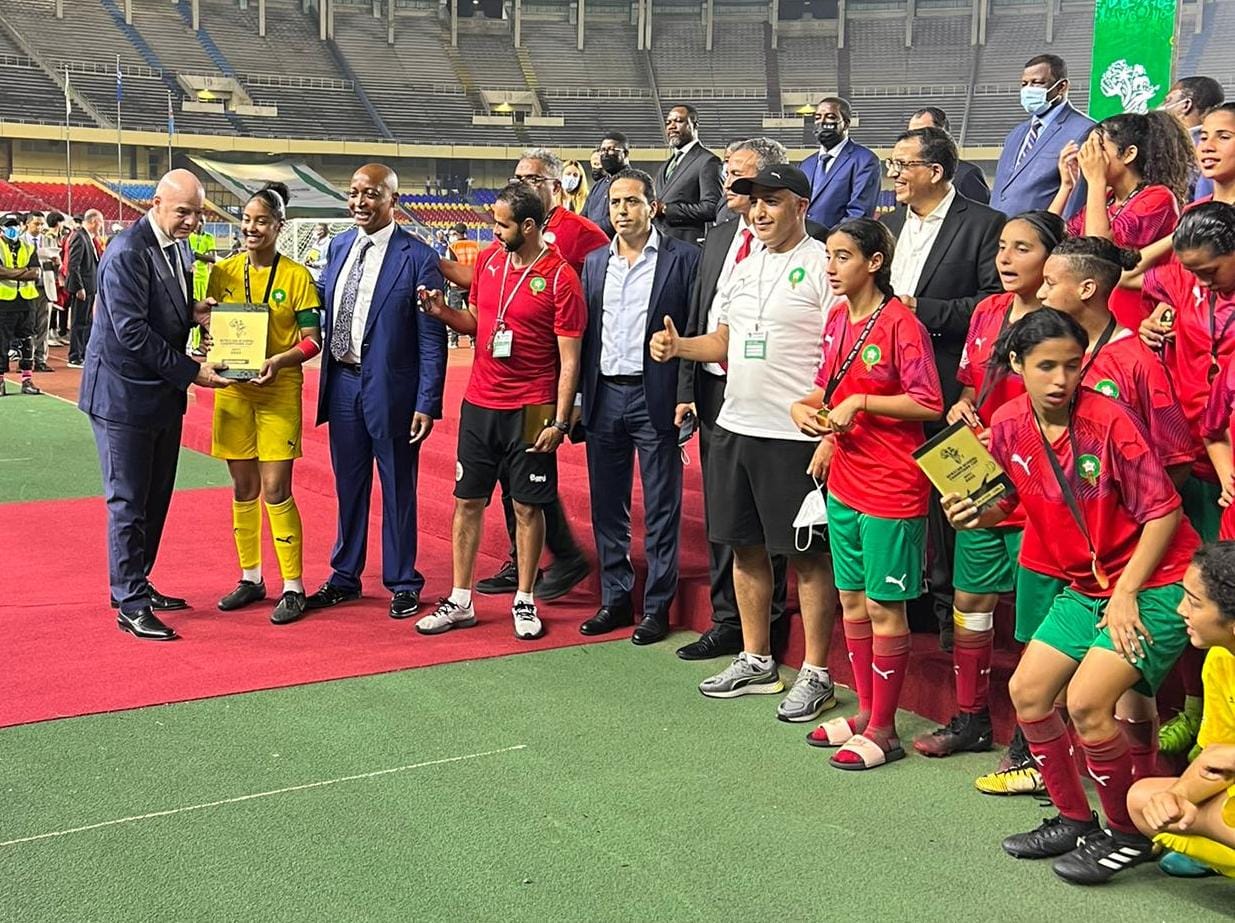 إنفانتينو يشيد ببطولة كأس أبطال المدارس الإفريقية التي توج بها المغرب