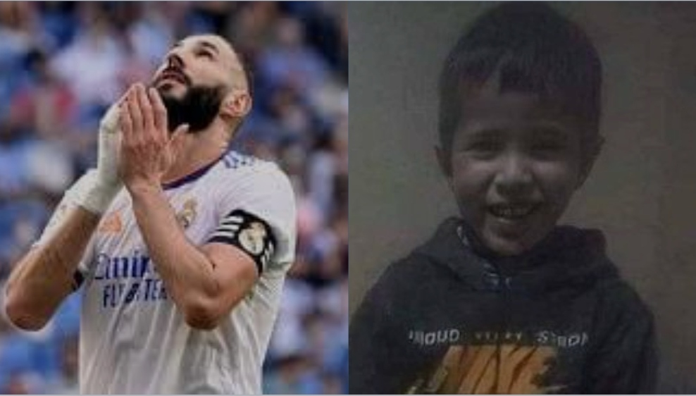 كريم بنزيما يتفاعل مع وفاة الطفل ريان