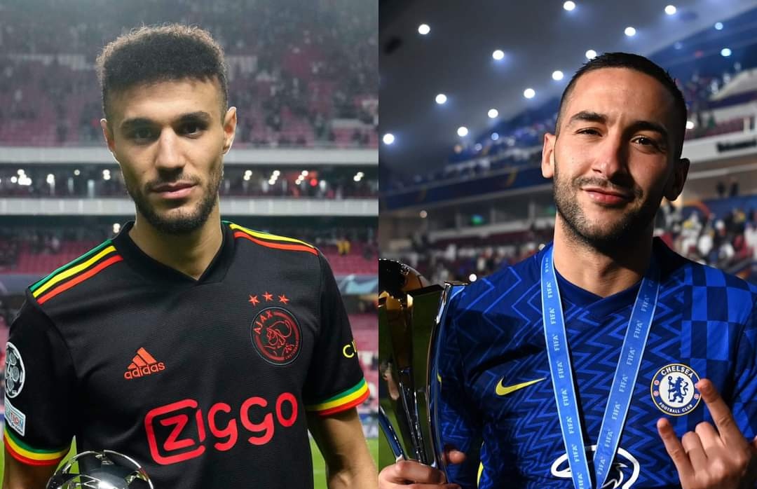 نصير مزراوي وحكيم زياش ضمن تشكيلة المثالية لدوري الأبطال