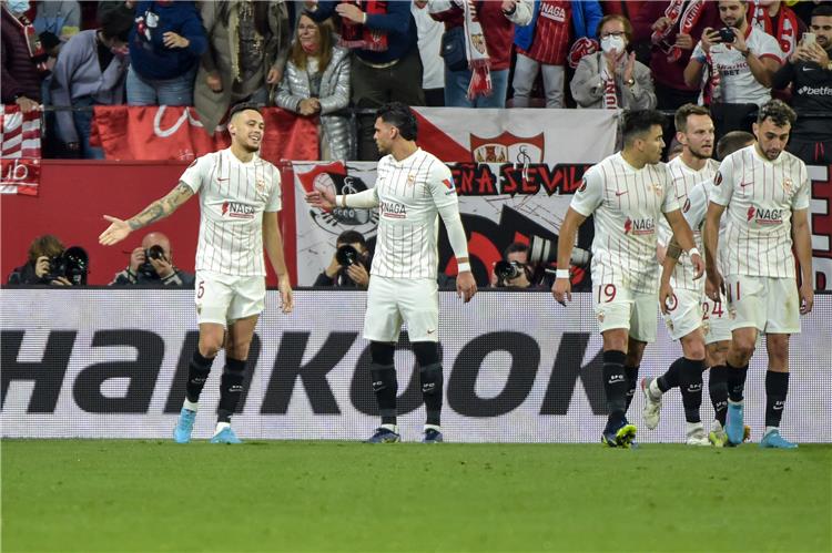 مسابقة الدوري الأوروبي: إشبيلية يحقق فوزاً مستحقاً على دينامو زغرب