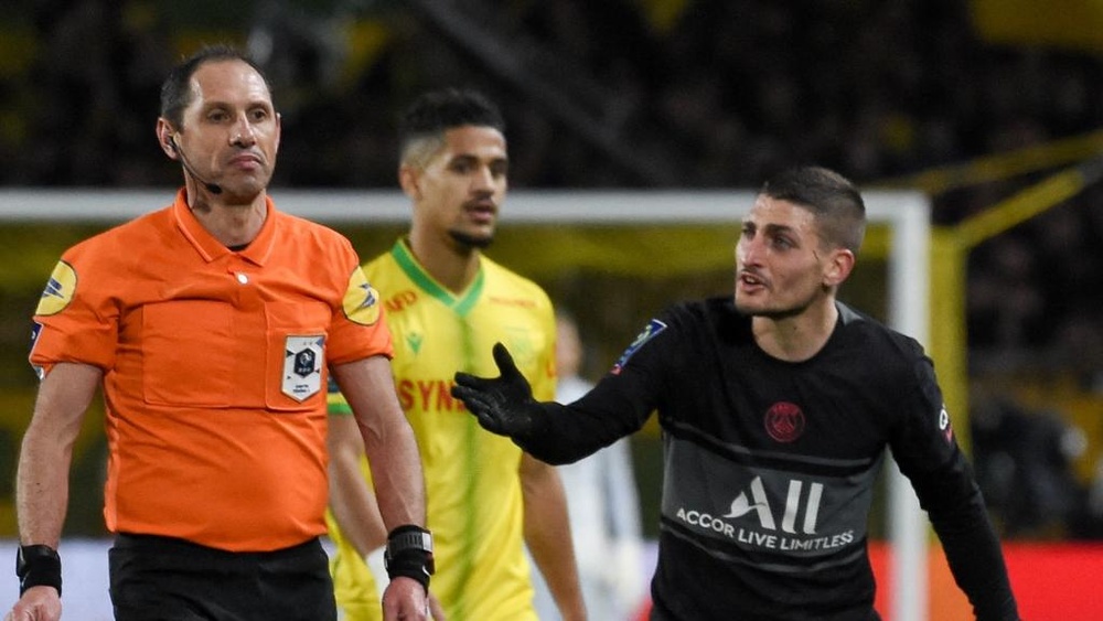 الاتحاد الفرنسي يحقق في انتقادات فيراتي للتحكيم