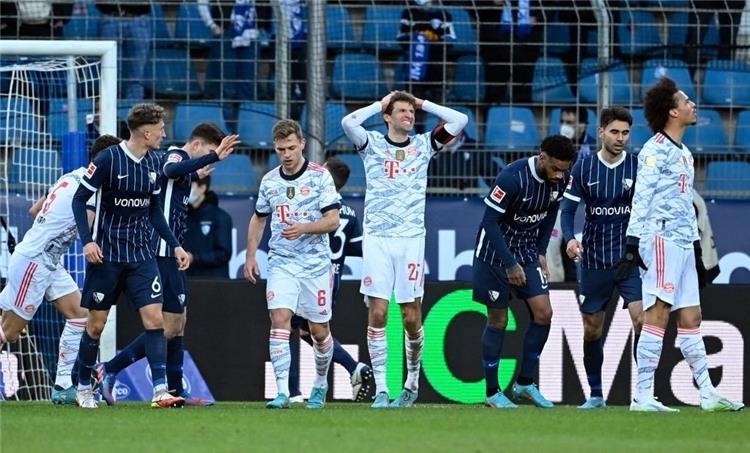 بوخوم يحقق فوزا تاريخيا على بايرن ميونيخ في البوندسليغا