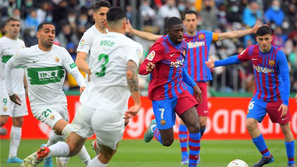 الدوري الإسباني: برشلونة ينجح في فك شفرة دفاع إلتشي