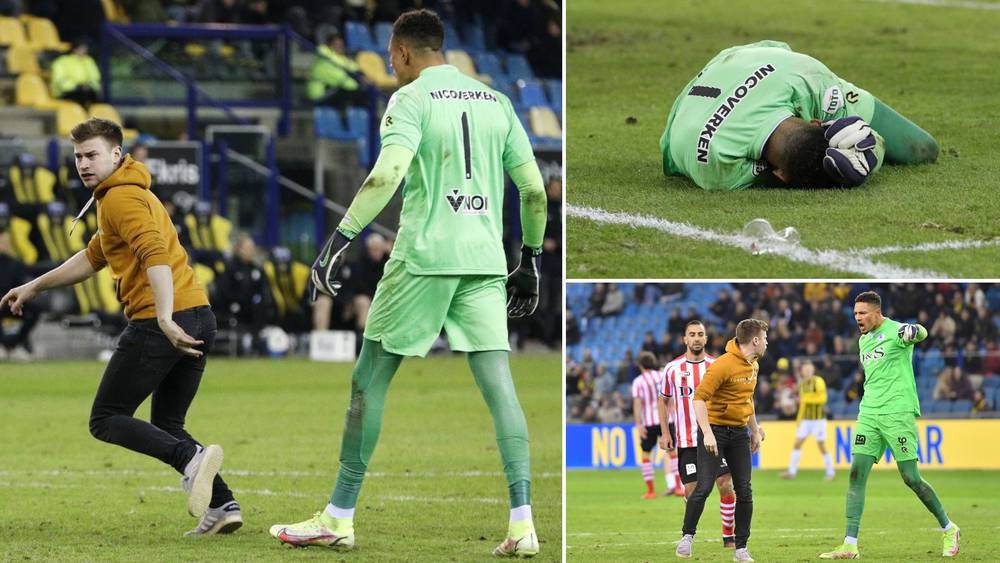 إلغاء مباراة في الدوري الهولندي بسبب كوب جعة