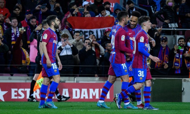 برشلونة يقفز إلى المركز الثالث بفوز عريض على أوساسونا