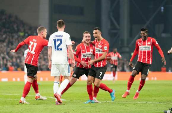 المؤتمر الأوروبي: تأهل إيندهوفن ومارسيليا وليستر لربع النهائي