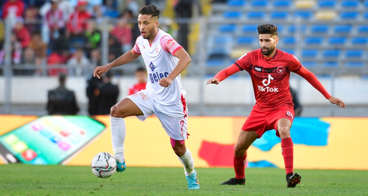 الوداد الرياضي يفوز على شباب المحمدية بهدفين