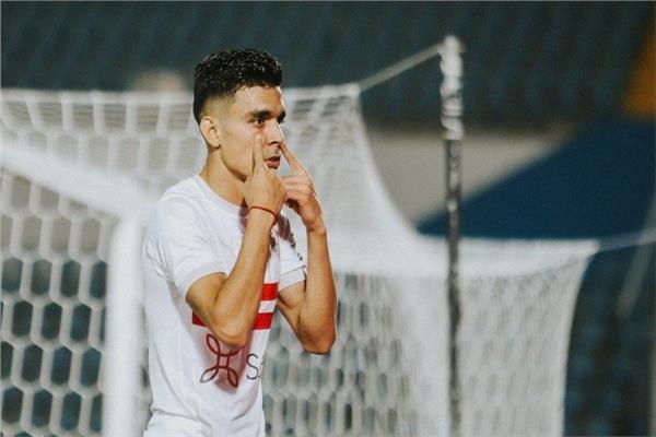 بنشرقي يحصد جائزة رجل مباراة الزمالك وبيراميدز في الدوري المصري