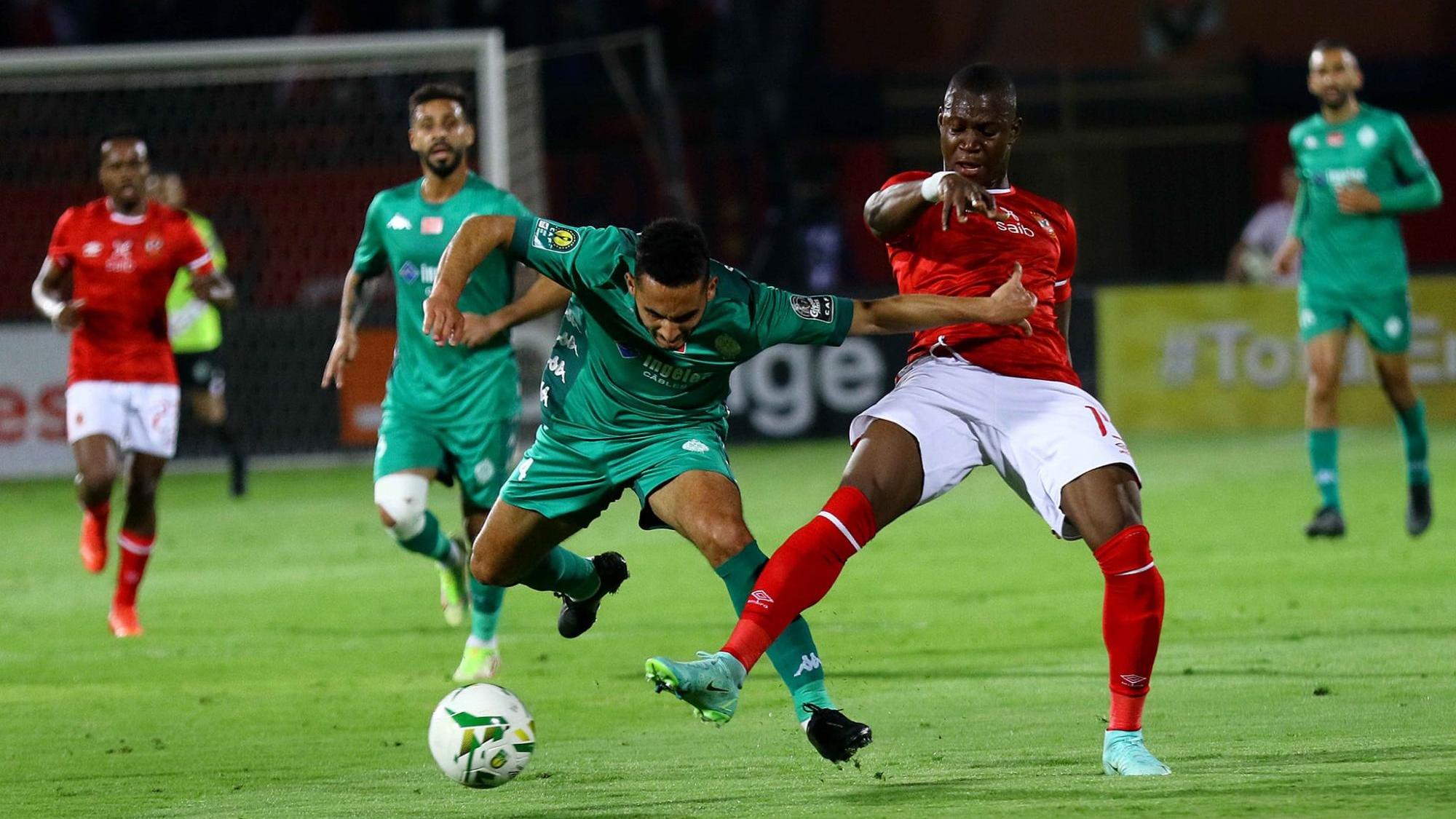 الرجاء الرياضي يرفع شعار التحدي في مواجهة الاهلي المصري للعبور الى المربع الذهبي