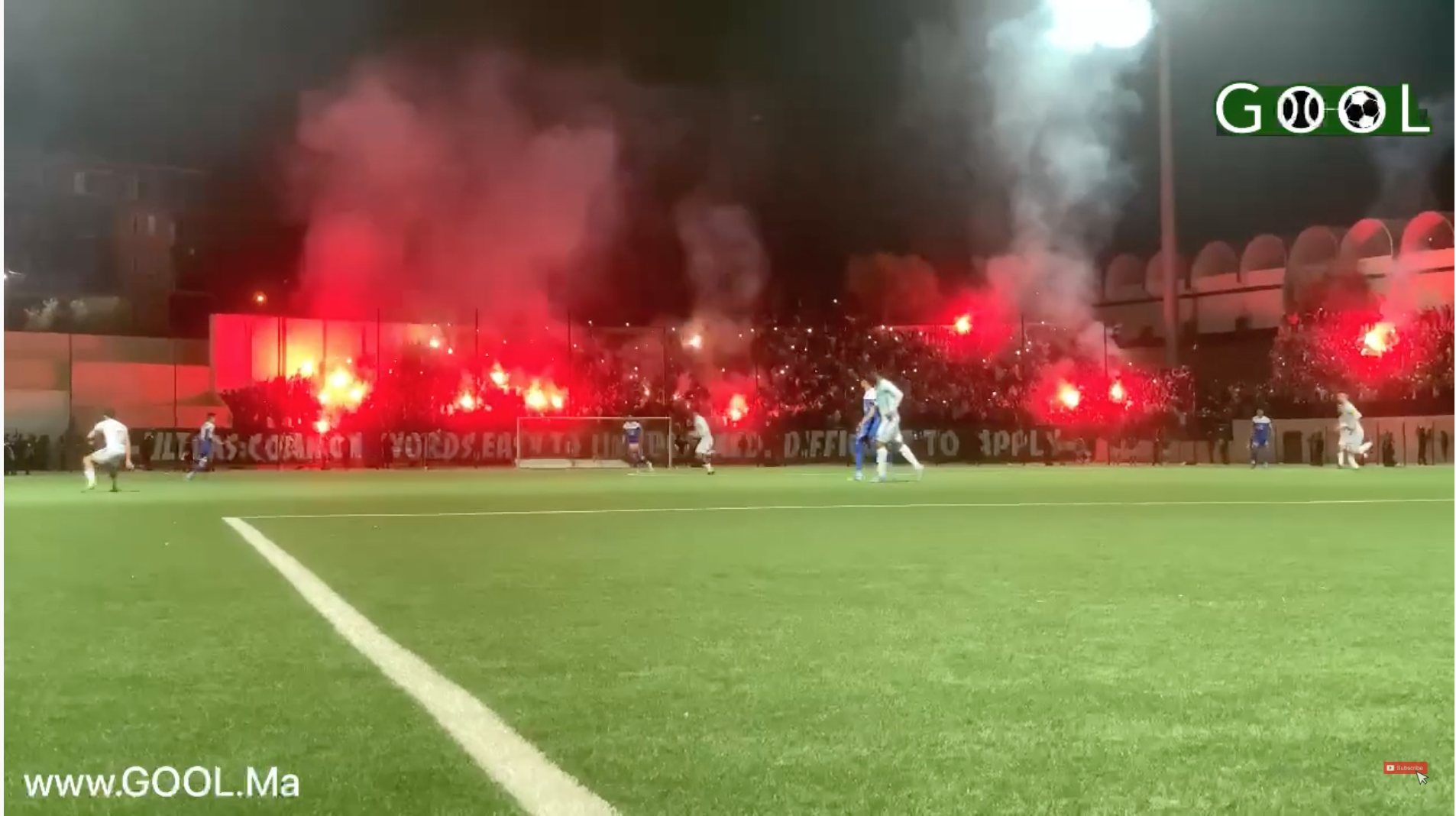 احتافلية و كركاج خيالي لجماهير رجاء بني ملال