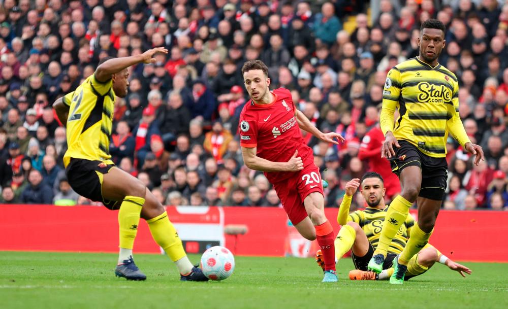 بحضور لوزا وغياب ماسينا… ليفربول يفوز على واتفورد