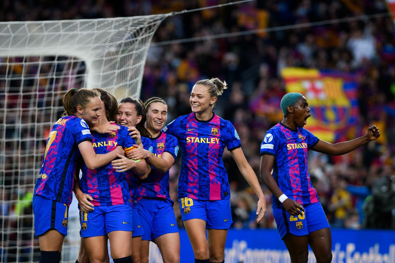 أبطال أوروبا للسيدات: رقم قياسي جديد لنادي برشلونة