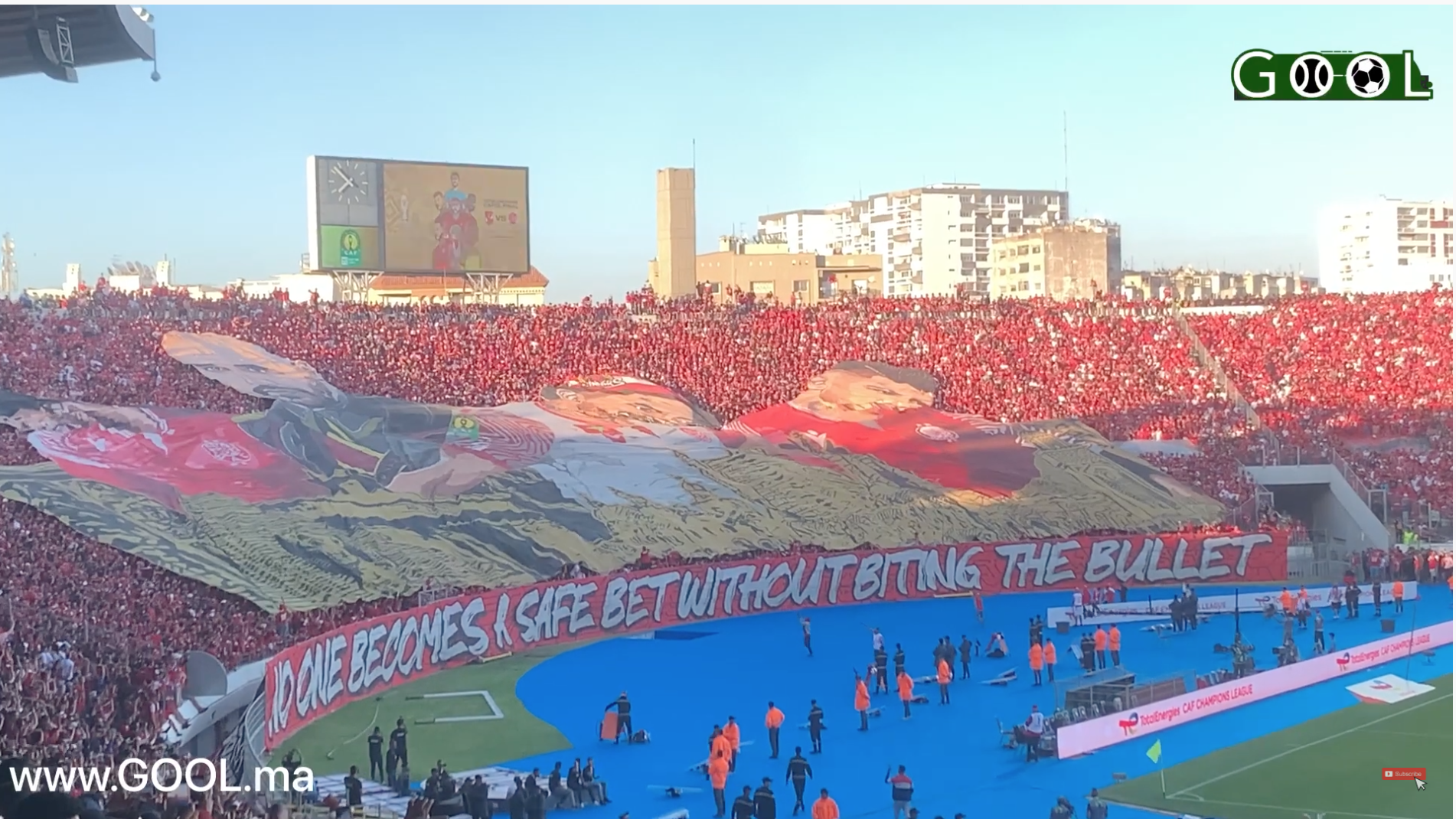 شاهد: بهذا التيفو ستصبح جماهير الوداد ملوك التيفوات “تيفو خيالي من زاوية أخرى”