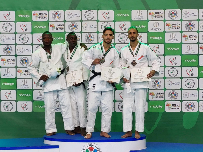 الجيدو المغربي يحصد الأخضر و اليابس في وهران الجزائرية
