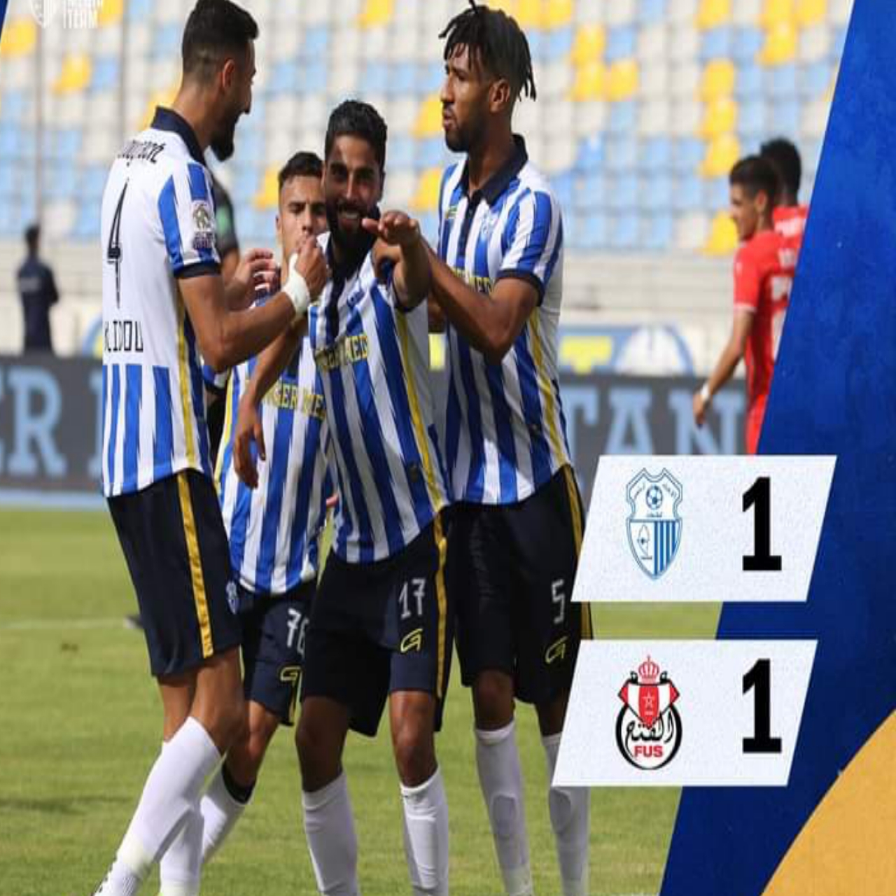 التعادل الإيجابي1-1 يحسم لقاء إتحاد طنجة والفتح الرياضي